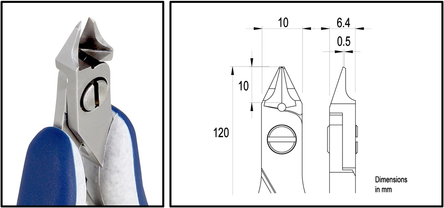 קטר מקצועי לאלקטרוניקה IDEAL-TEK ERGO-TEK SLIM ES5541.CR.BG
